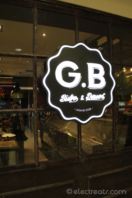 G.B. Bistro, a re-branding of Gelato Bar.