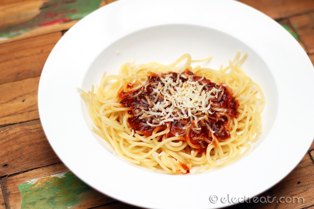 Spaghetti Bolognese - IDR 25
