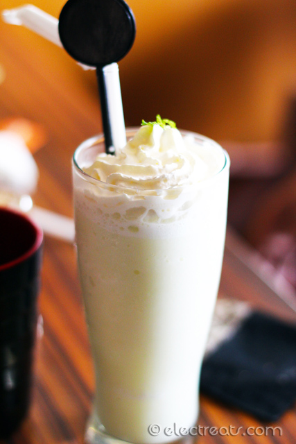 Wasabi Shake - IDR 22.5K  My first time drinking a milkshake infused with wasabi (Japanese horseradish). A must-try.