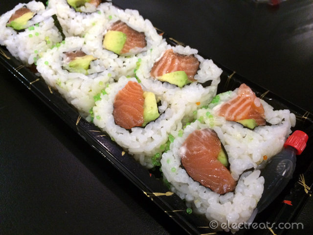 Salmon & Avocado Maki - $8  Definitely one of the better ones. The salmon pieces are quite thick and satisfying to eat.
